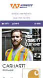 Mobile Screenshot of midwestworkwear.com